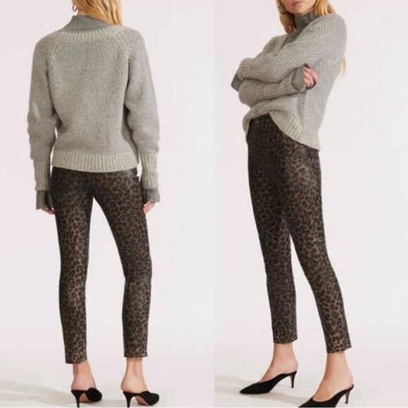 Veronica Beard Animal Print Skinny Jeans - Picture 1 of 6